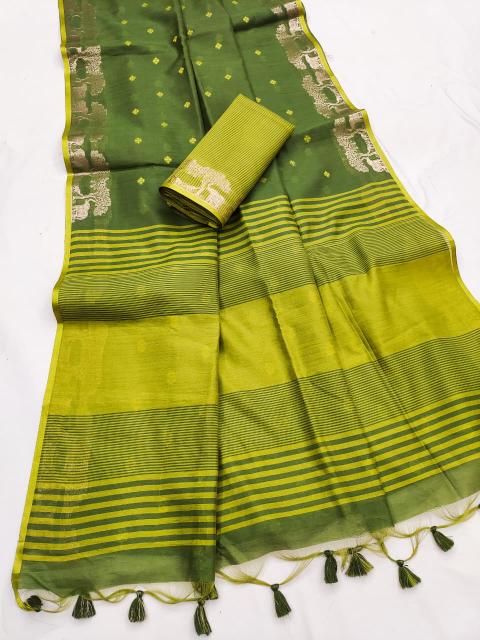 Akshara khadi raw silk buy saree in bulk